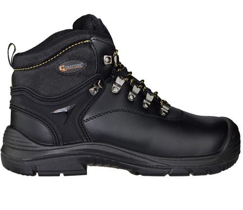 Mens Grafters Super Wide Fit Waterproof Safety Steel Toe Cap Work Boots Trainers - Picture 13 of 16