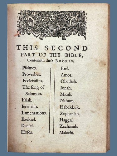 1599 Pirated and Illustrated Geneva Bible of the Puritans and Pilgrims - Picture 9 of 16