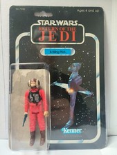Vintage and Origina Star Wars B-Wing Pilot LFL Figure on ROTJ 77A Cardback 1984