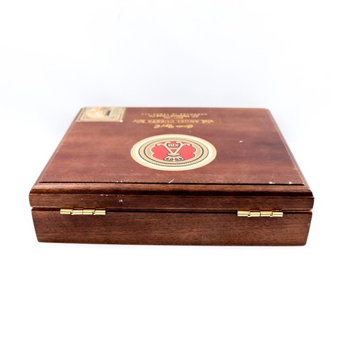 Angel Cuesta Toro Empty Wood Cigar Box 8.75" x 7.5" x 2" - Picture 7 of 12