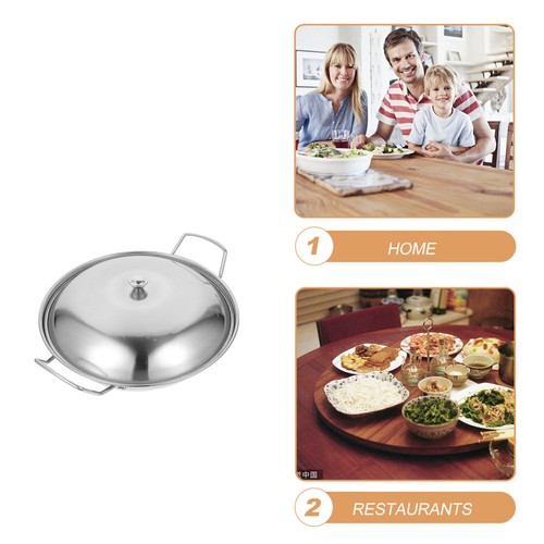 Stainless Steel Household Pan Home Dry Pot Cooking Restaurant - Picture 8 of 12