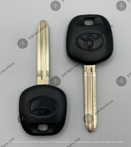 2x NEW! OEM Toyota Transponder Chip 4D67 (DOT) Ignition Key Replacement TOY44D - Bild 3 von 3