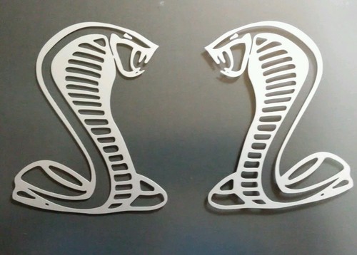 1 SET COBRA SNAKES VINYL DECAL STICKER 8" Inch, 10" Inch, 12" Inch - Picture 1 of 4