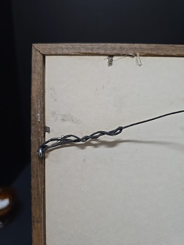 1975 Bill Neal's Fine Drawing Pair Raccoons Woods Nature Animal Signed Art Green - Picture 17 of 18