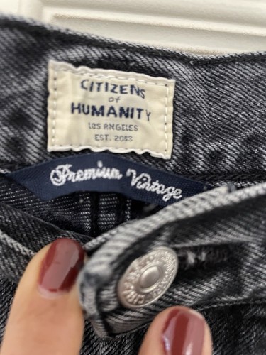 Citizens of Humanity Charlotte High Rise Straight Jean Button fly Size 25 - Picture 5 of 19