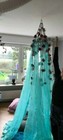 Himmel Baldrichhan Türkis Blumen   🌞  hochwertig Prinzessin traumhaft schön 