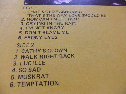 THE EVERLY BROTHERS [ " CATHY`S CLOWN " ] LP 1963 { SHM 3030 } N/M - Picture 3 of 4