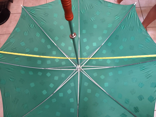 Vintage Legoland Parks Umbrella Windsor Resort Berkshire England Green - Picture 15 of 18