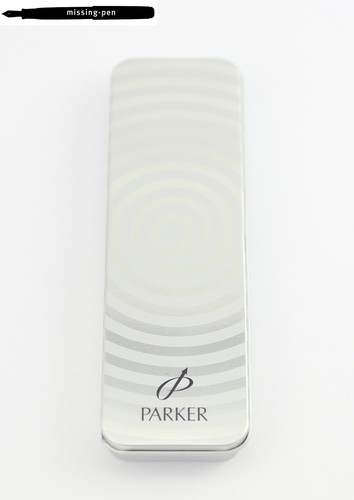Parker E-M@il Design Metal Box / Case for two Pens (1990's) (1) - 第 1/4 張圖片