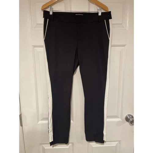 Classic Golftini Golf Pants Ankle Black White Athletic Pickleball Walking XL - Picture 2 of 8
