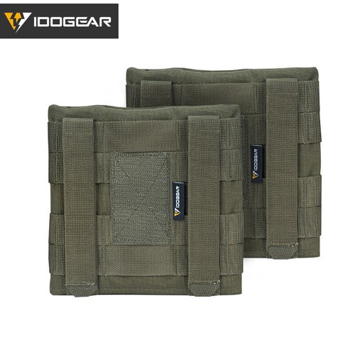 IDOGEAR Taktyczna torebka na talerz boczny Zestaw Płyta Kieszeń 2 SZT MOLLE 6 "X6" JPC2.0 Camo - Zdjęcie 25 z 29