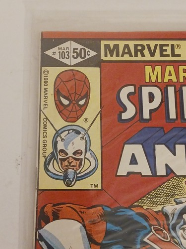 Marvel Team Up #103 Spider-Man And Ant-Man With Taskmaster 1980 Bronze Age NEW - Picture 2 of 8