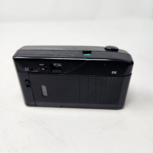 Yashica Impression 35mm Point Shoot Camera Film Tested Working Black - Picture 3 of 14