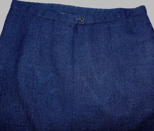 HENRY LEE NAVY / DARK BLUE SKIRT SUIT SZ 14 EXCELLENT CONDITION - Picture 7 of 8