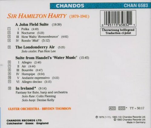 Гамильтон Харти - сюита Джона Филда из Водной музыки Генделя