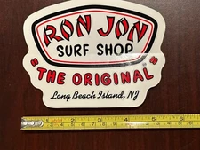RON JON Surf Shop Sticker Decal – The Original - Long Beach Island NJ – New LBI