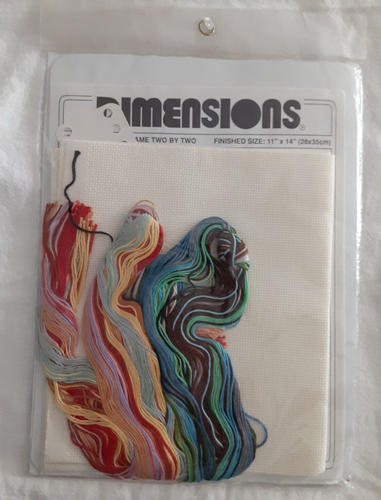 Dimensions 3741 ANIMALS TWO BY TWO Noah's Ark Cross Stitch Kit Sewing Project H - Picture 4 of 4