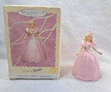 Springtime Barbie Doll Ornament 1996 Easter Collection Handcrafted In Box