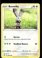 Pokemon Bunnelby 146/192 Rebel Clash Non Holo Common 4 Card Lot