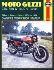 Haynes Moto Guzzi 750 850 1000 V-Twins 1974-1978 Motorcycle Repair Manual : H339