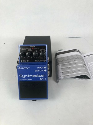 Boss SY-1 Synthesizer Pedal- USED GEAR 761294514382 | eBay Boss SY-1 Synthesizer Pedal- USED GEAR 761294514382 | eBay