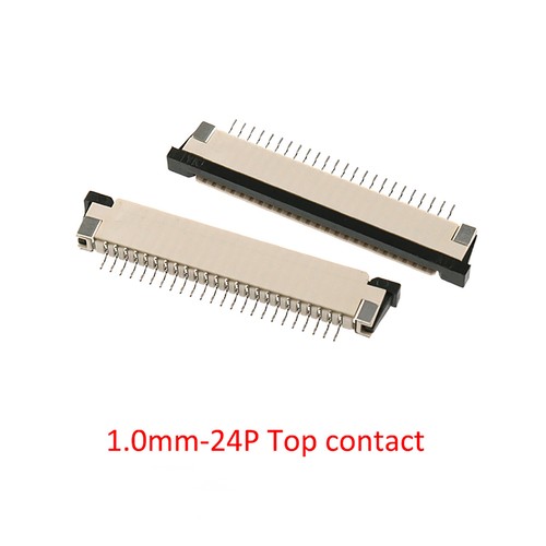 FFC/FPC Kabel Stecker Neigung 1.0mm oben/unten/Clamshell Kontakt Sockets 4P-32P - Picture 30 of 56