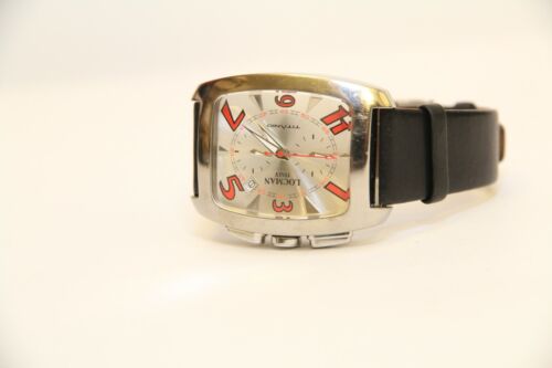 LOCMAN Titanio Titanium Case Quartz Chronograph Date Watch Ref.484 Made in Italy - Picture 10 of 12