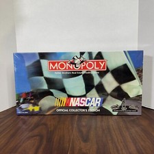 NEW SEALED '97 EDITION MONOPOLY NASCAR DALE EARNHARDT COLLECTORS BOARD GAME