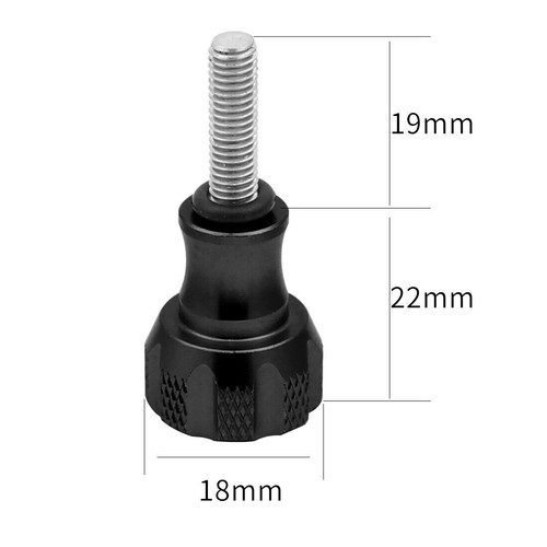 Tripod Mount Adapter Knob Bolt Nut Long/ Short Thumb Screw for Gopro 9 8 - Picture 13 of 14