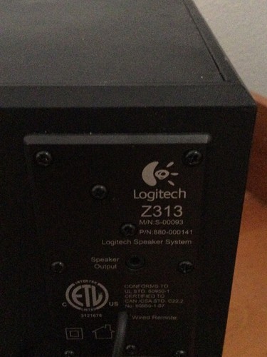 Logitech Z313 Multimedia Speaker System Tested Works - Picture 4 of 12