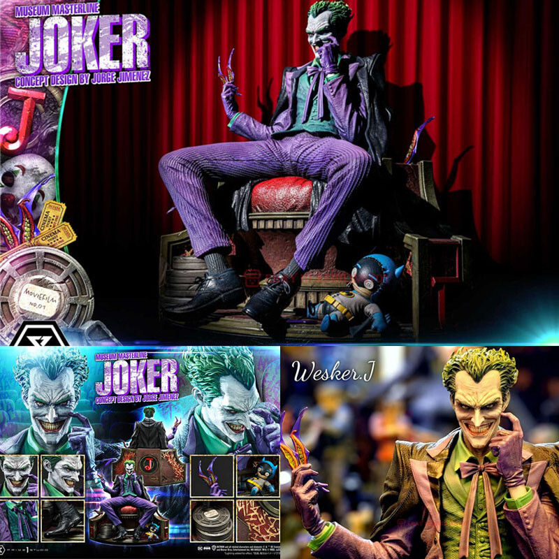 Prime 1 Studio MMDC-55 Joker Statue 1/3 Theater Hideout-themed