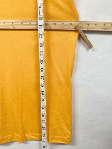 Camiseta básica vintage de estrellas con pantalla amarilla pequeña de una sola puntada - Imagen 7 de 8