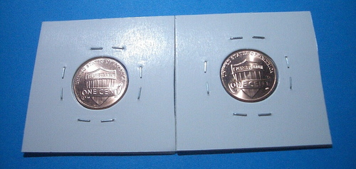 2025 P&D Lincoln Shield 2 Coin Set Gem /Might Be Last Year Of Production/In Hand - Picture 2 of 5