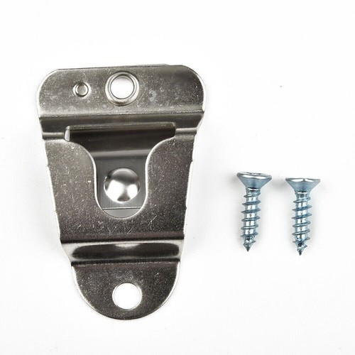 For Motorola CB Kenwood GM338/950/3688 2PCS Microphone Hand Up Clip With Screws - Zdjęcie 4 z 4