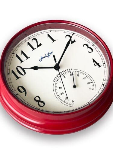 (NEW) 25cm Tub Indoor Wall Silent Clock, 9 colors - Picture 23 of 46