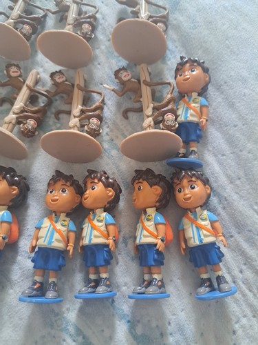 11 GO DIEGO GO FIGURES AND 10 MONKEY FIGURES PRE-OWNED REPLACEMENT BIRTHDAY ETC - Picture 4 of 5