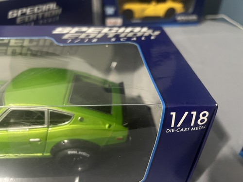 Maisto 1:18 diecast cars 1971 Datsun 240Z Green Fairlady - Picture 5 of 13