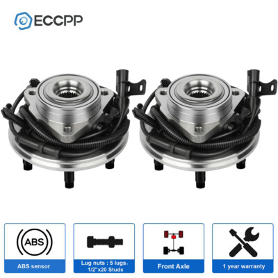 ECCPP 2P Wheel Hub Bearing Front For 2006-2010 Ford Explorer Mercury Mountaineer
