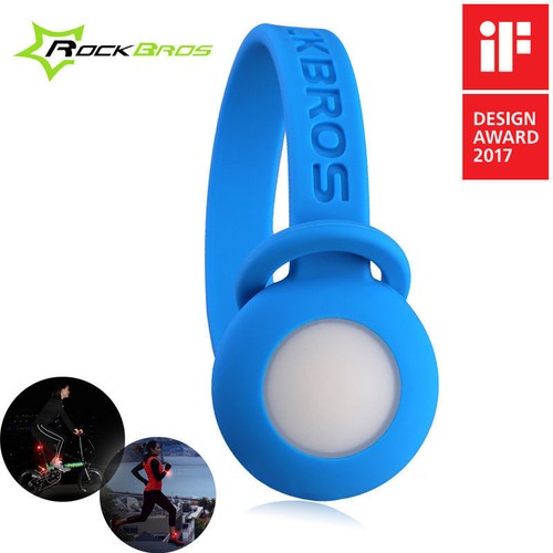 RockBros Night Warning Belt Rope Light Cycling Pants /& Bike safety Leg Strap