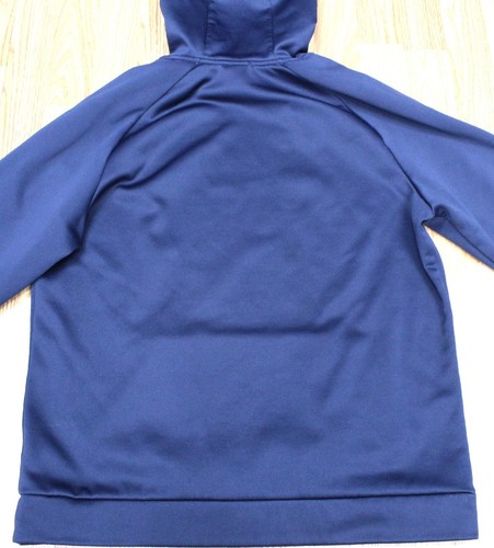 NIKE DRI-FIT SUDADERA CON CAPUCHA POLIÉSTER AZUL Y AZUL MARINO Talla GRANDE, L - Imagen 4 de 4