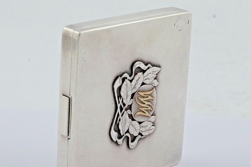 Dose Schachtel Zigarettendose Antik 30er Jahre 161gr. 935er Silber 1402 - Bild 8 von 8