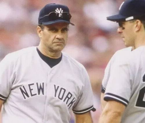 Joe Torre Signed New York Yankees 35x43 Framed Jersey Display (JSA Hologram) - Picture 3 of 4