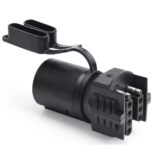 Trailer RV Boat Adapter, MICTUNING, 7 Way to 4 Way & 5 Way Plug 12V Flat Blade - Picture 2 of 6
