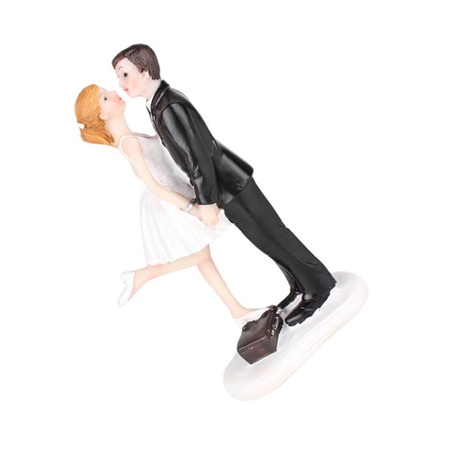 Wedding Cake Decoration Bride Groom Figurines Love Resin Adornment Gifts