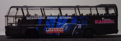 Rietze H0 Neoplan Reisebus "Schwartz.Breit.Stark." NEU & OVP  - Bild 1 von 4