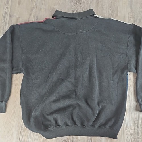 Vintage Pro Spirit Colorblock Collar Men’s XLT Pullover Sweatshirt Long Sleeve - Picture 6 of 7