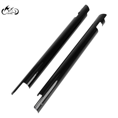 Down Tube Frame Covers Accent Trim For Harley Softail Twin Cam Night Train 00-06 - Picture 8 of 12