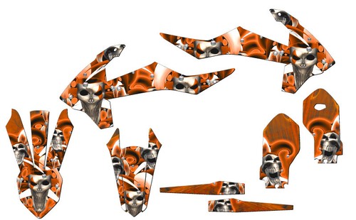 2018-2023 SX 85 JESTER Orange Senge Graphics Kit Compatible with KTM - Picture 1 of 10