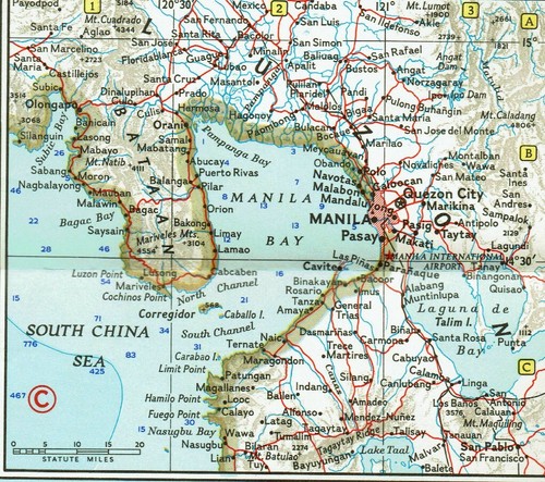 1961-5 May Vintage Original Map SE SOUTHEAST ASIA National Geographic Map (555) - Picture 6 of 6