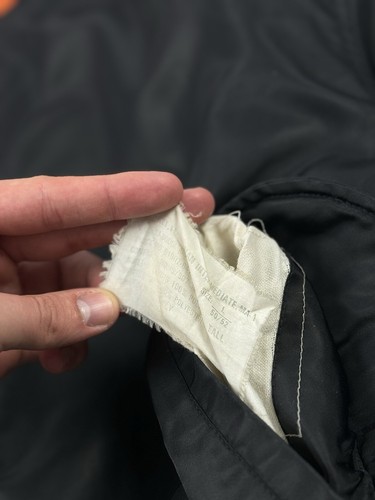 Bomber vintage reversibile invecchiato MA-1 nero - Foto 11 di 21
